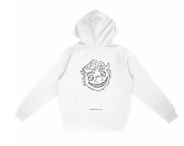 | Vermoon - Kyo - Sweat à capuche - Blanc |